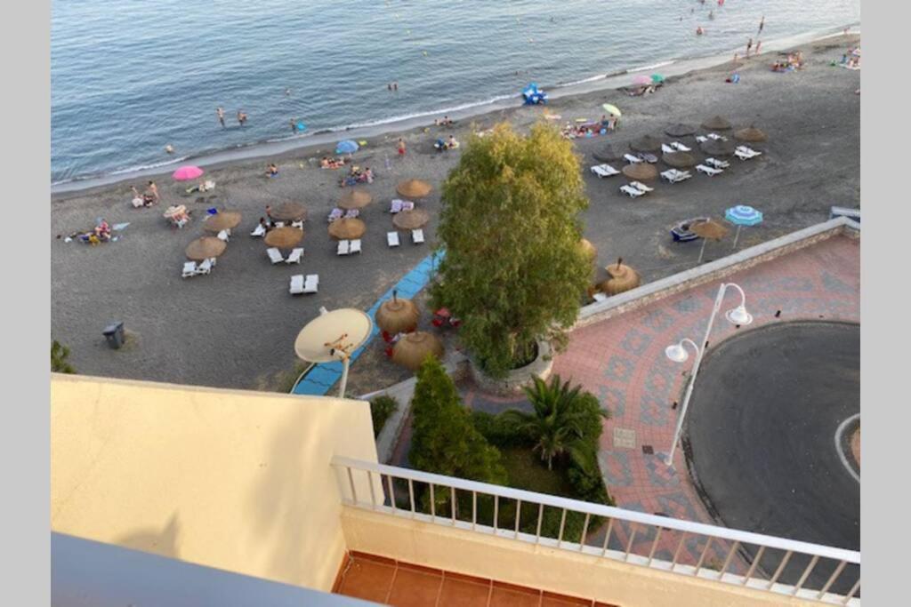 Magnifico Apartamento Con Vistas Al Mar, 1ª Linea Almuñécar Exteriör bild