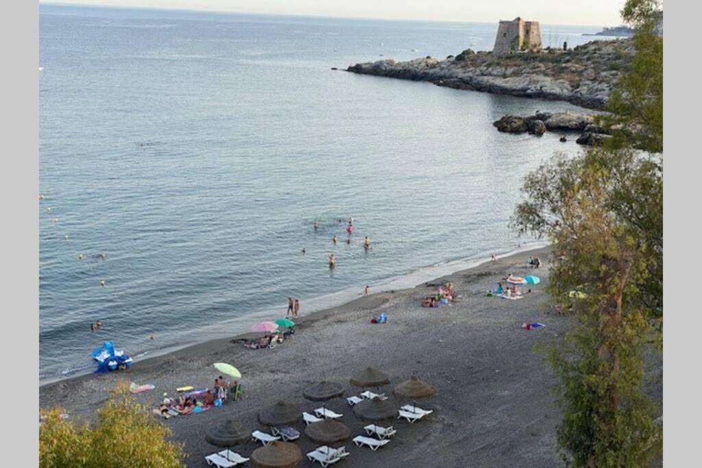 Magnifico Apartamento Con Vistas Al Mar, 1ª Linea Almuñécar Exteriör bild